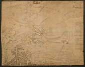 Partie d'un plan d'Amiens et du faubourg Saint-Pierre, 18e siècle