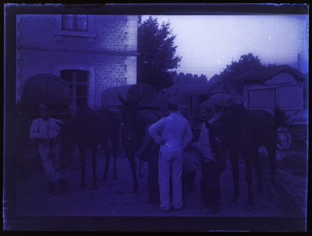 3e chasseur à cheval à Ailly-sur-Somme - septembre 1901