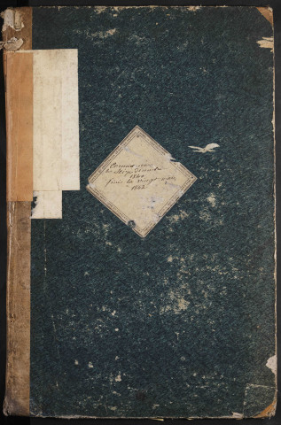 Maison de correction dite Bicêtre à Amiens. Registre d'écrou : numéros 5493 à 6352. 16 décembre 1840 - 20 mai 1842