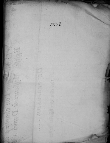 Etude de Me François Henin à Amiens (étude n°3). Minutes de l'année 1732