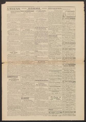 Le Progrès de la Somme, numéro 23173, 13 janvier 1944