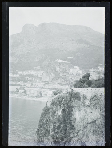 Vue prise dans le jardin de Monaco - vue d'ensemble - avril 1905