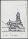 Longpré-lès-Amiens : l'église, fin XIXe siècle - (Reproduction interdite sans autorisation - © Claude Piette)