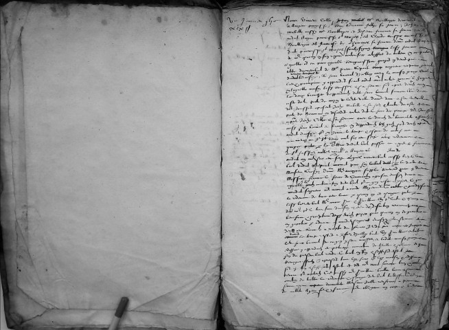 Etude de Me Noël Pezé à Amiens (étude n°13). Minutes des années 1619-1623