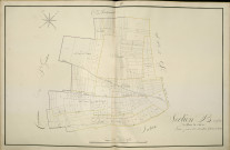 Plan du cadastre napoléonien - Atlas cantonal - Querrieu (Querrieux) : Bois de Mai (Le), B1