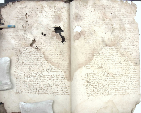 Etude de Me Jean Quignon à Amiens (étude n°22). Minutes de l'année 1582