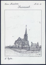 Smermesnil (Seine-Maritime) : l'église - (Reproduction interdite sans autorisation - © Claude Piette)