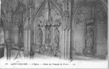 L'église - Détail du transept de droite