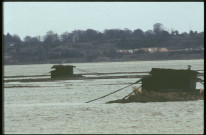 Hutte flottante en baie de Somme