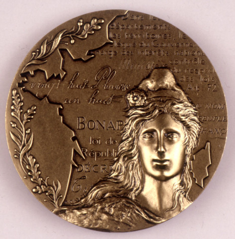 Médaille commémorative du bicentenaire du corps préfectoral