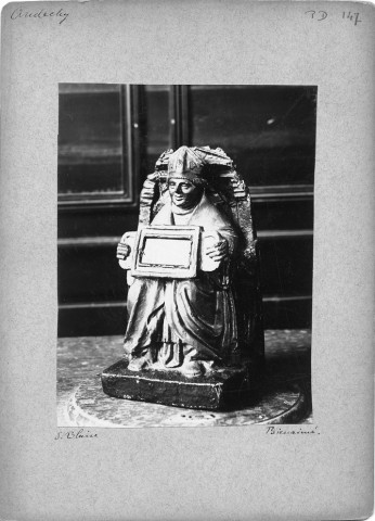 Statue reliquaire de saint Blaise