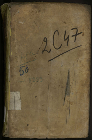 Contrôle des actes du bureau d'Abbeville pour la période du 12 octobre 1726 au 30 octobre 1727