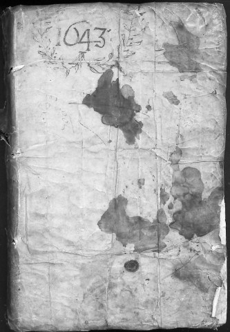 Etude de Me Jean Daiz à Amiens (étude n°22). Minutes de l'année 1643