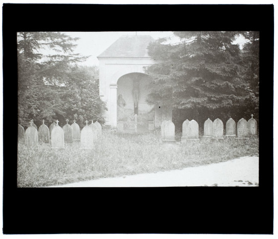 Abbaye de Valloires - le cimetière - septembre 1930