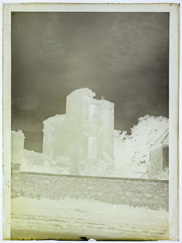 La Ferté-Milon ruines vue coté - septembre 1901