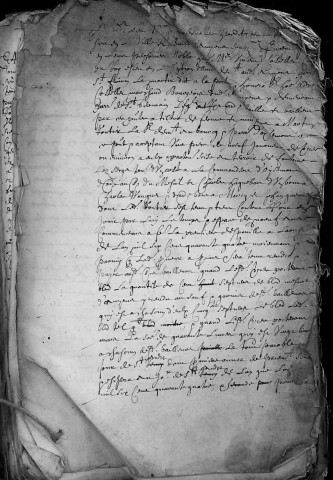 Etude de Me François Debacq à Amiens (étude n°7). Minutes de l'année 1642