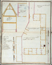 Plan de la caserne de la maréchaussée et du prieuré