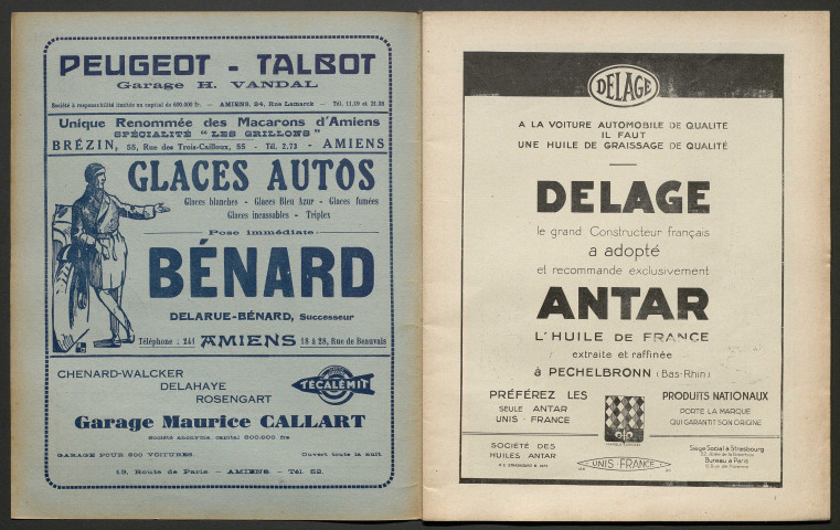 L'Automobile au Pays Picard. Revue mensuelle de l'Automobile-Club de Picardie et de l'Aisne, 236, mai 1931