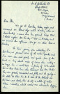 Lt R. Goldwater RA, Draft RAAQN, RA depot DEOLALI India Command, 1er Oct. 45 : lettre de Raymond Goldwater à son frère Stan