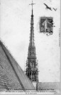 Souvenir du circuit de l'est - Elie Mollien, le premier aviateur bouclant la flèche de la cathédrale le 16 août 1910
