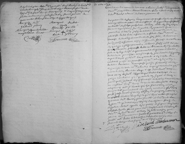 Etude de Me Jean-Baptiste Trencart à Amiens (étude n°12). Minutes de l'année 1673