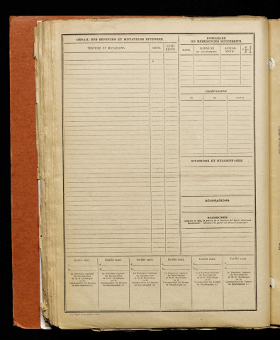 Gry, Octave Raymond Victor, né le 12 septembre 1897 à Villers-Bocage (Somme), classe 1917, matricule n° 300, Bureau de recrutement d'Amiens