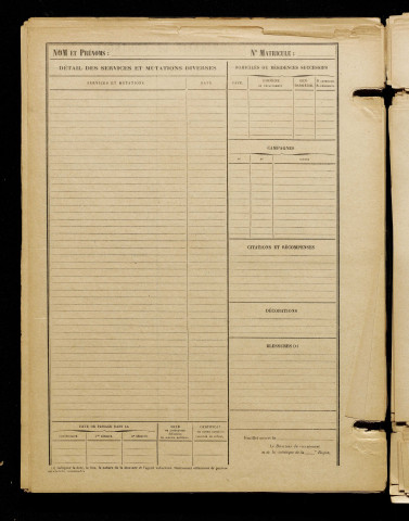 Lequien, Lucien Emilien, né le 11 février 1898 à Fourdrinoy (Somme), classe 1918, matricule n° 100, Bureau de recrutement d'Amiens