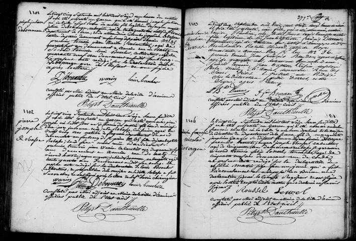 Amiens : naissances (1816)