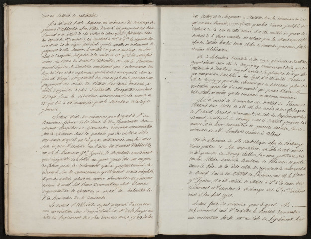 Délibérations et arrêtés généraux du directoire du département : 13 novembre 1790- 31 décembre 1790