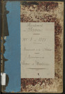 Péronne : liste des matricules n° 1 à 1221 de la classe 1874