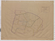 Plan du cadastre rénové - Montonvillers : section A1