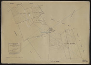 Plan du cadastre rénové - Sailly-Flibeaucourt : section D3