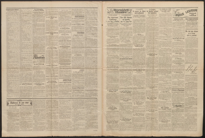 Le Progrès de la Somme, numéro 18967, 4 août 1931