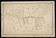 Plan du cadastre napoléonien - Mareuil-Caubert (Mareuil Caubert) : tableau d'assemblage