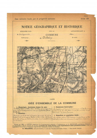Tilloloy : notice historique et géographique sur la commune