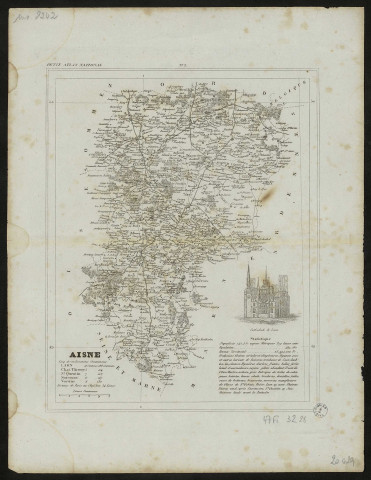 Petit atlas national : département de l'Aisne