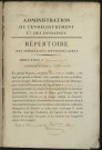 Répertoire des formalités hypothécaires, du 22/05/1821 au 29/08/1821, registre n° 113 (Abbeville)