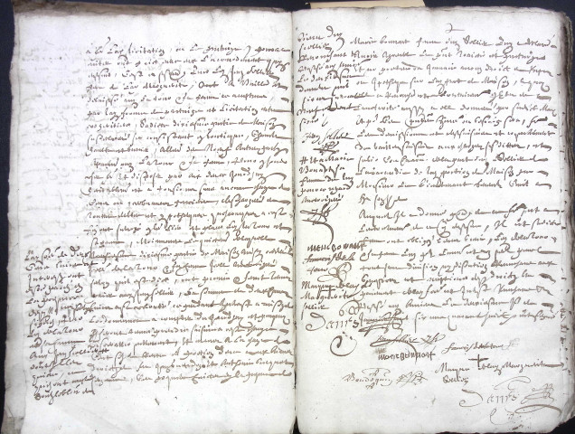 Etude de Me Jean Denis à Amiens (étude n°21). Minutes de l'année 1647