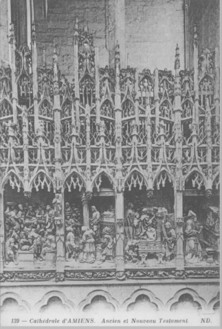 Cathédrale d'Amiens - Ancien et Nouveau Testament
