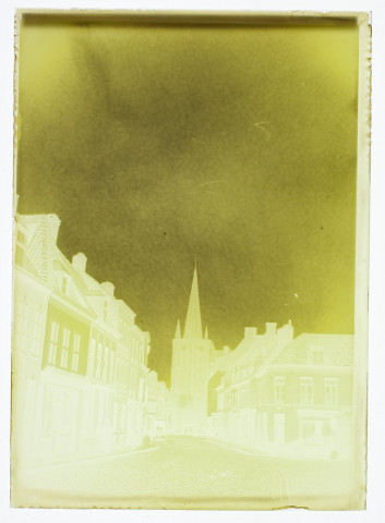 Hazebrouck l'église - octobre 1899