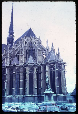 Amiens (Somme). L'abside de la cathédrale