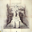 Guerre 1914-1918. Projet de monument aux morts de la commune de Thezy-Glimont