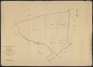 Plan du cadastre rénové - Ailly-le-Haut-Clocher : section ZK