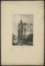 Vue des ruines de l'église de Saint-Thomas à Créspy