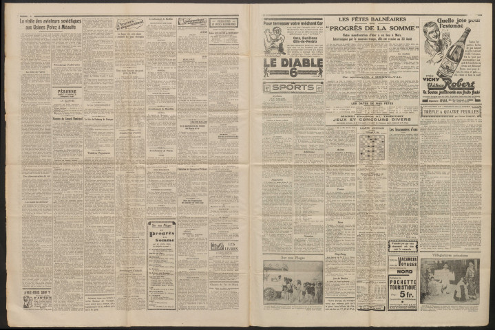 Le Progrès de la Somme, numéro 20062, 12 août 1934