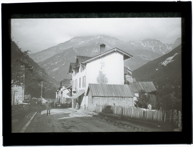 Village de Bozel - juillet 1902