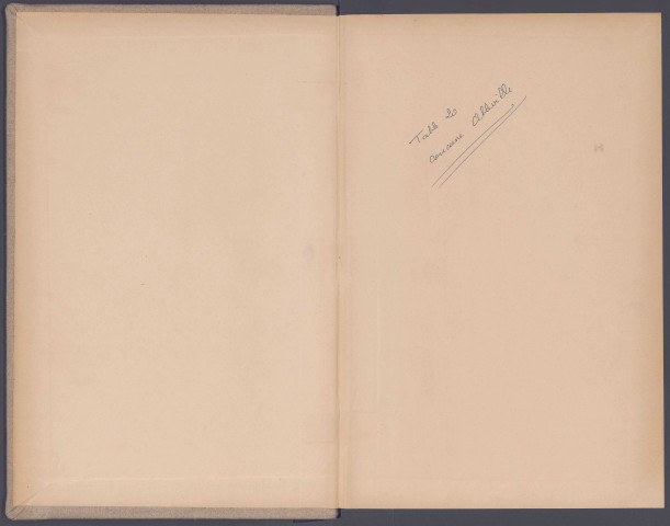 Table des successions et absences du bureau de Oisemont