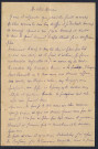 Lettre de Maurice Robbe à sa mère le jour de son exécution
