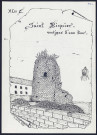 Saint-Riquier : vestiges d'une tour - (Reproduction interdite sans autorisation - © Claude Piette)