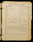 Inconnu, classe 1918, matricule n° 458, Bureau de recrutement de Péronne